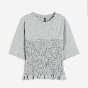H&M smocked top